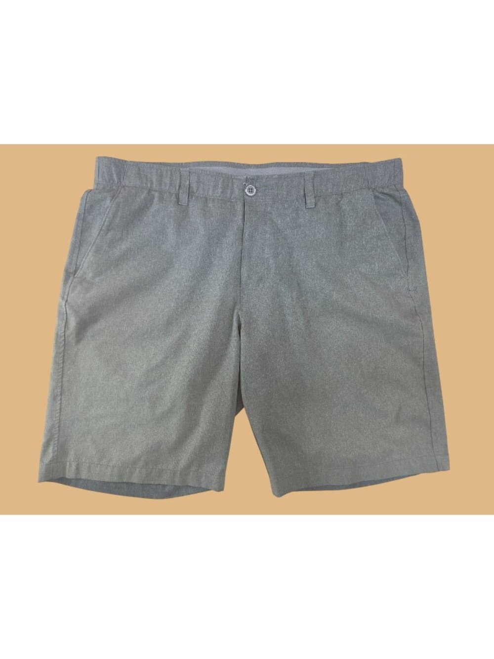 Under Armour Mens HeatGear Loose Fit Golf Shorts 40 Gray